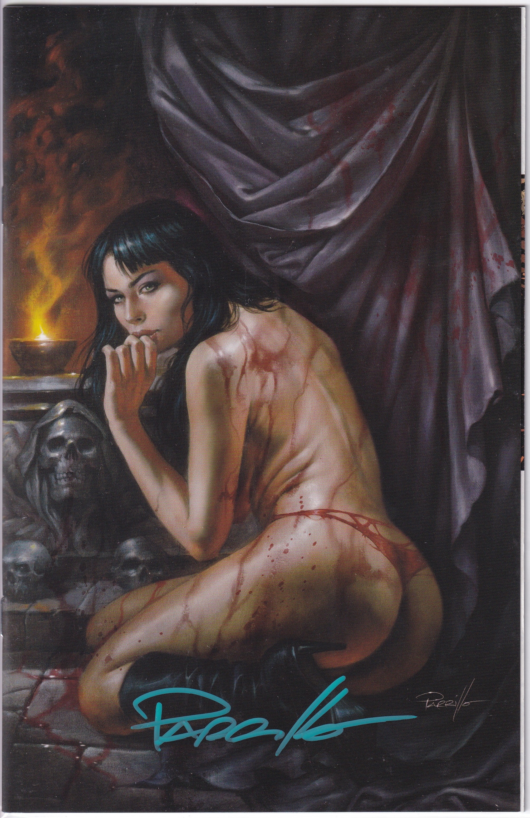 VAMPIRELLA #10 LUCIO PARRILLO SIGNED 1:20 VARIANT