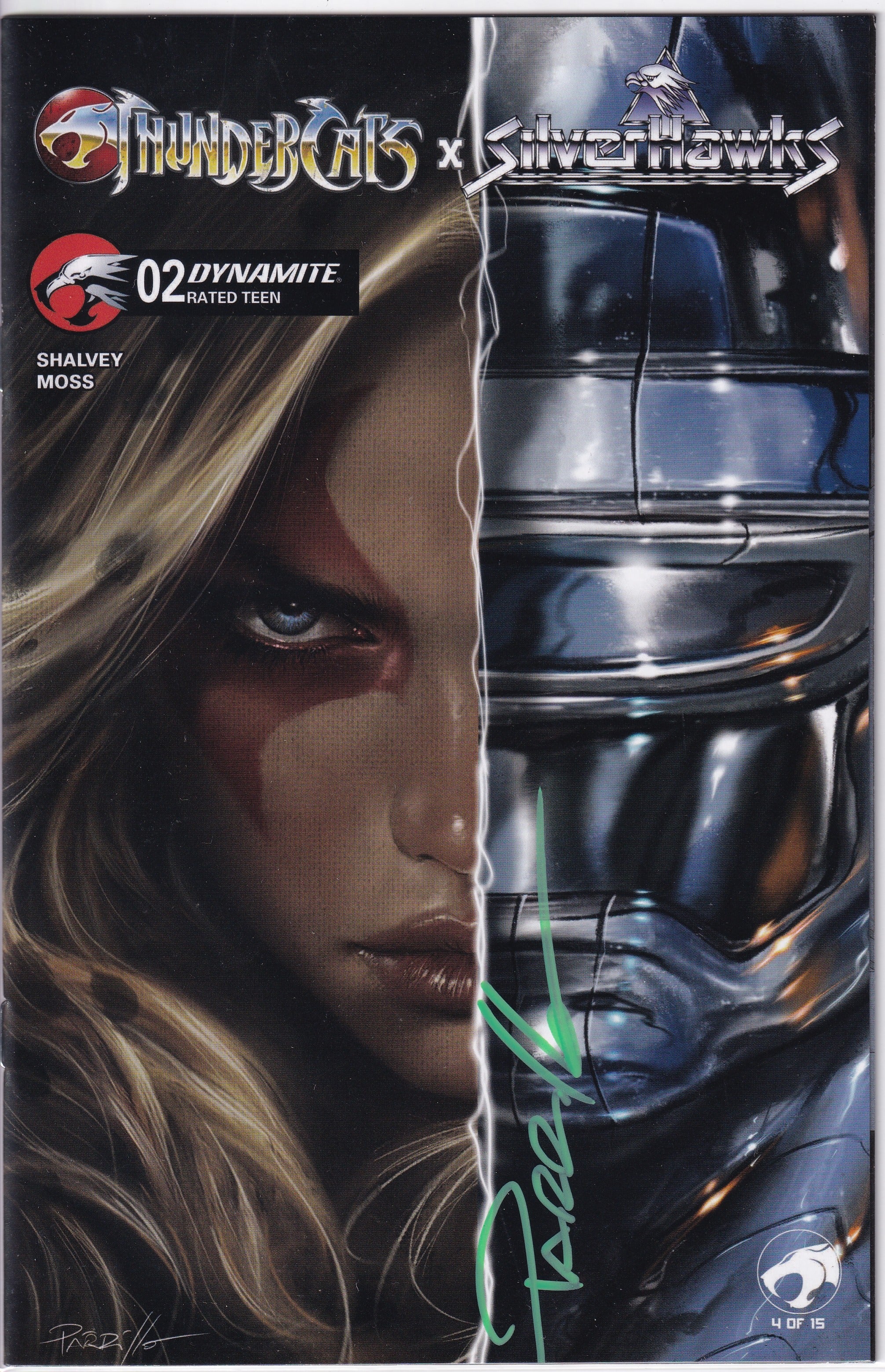 THUNDERCATS X SILVERHAWKS #2 LUCIO PARRILLO SIGNED VARIANT