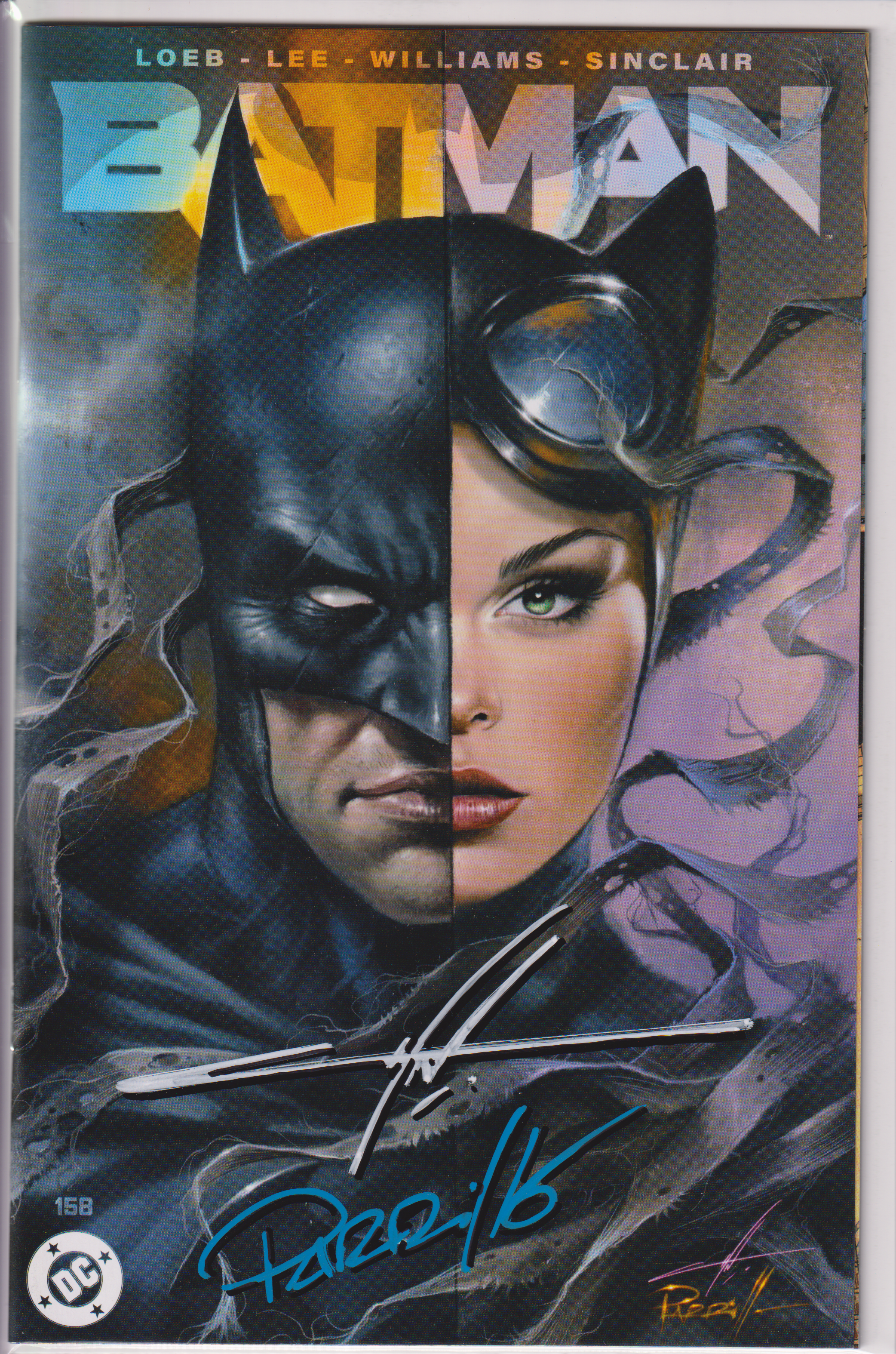 BATMAN #158 CARLA COHEN & LUCIO PARRILLO SIGNED C2E2 EXCLUSIVE
