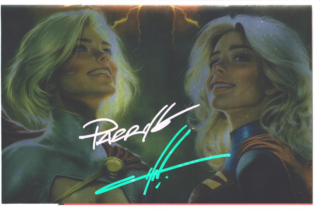 SUPERGIRL #3 CARLA COHEN & LUCIO PARRILLO FOIL SIGNED EXCLUSIVE