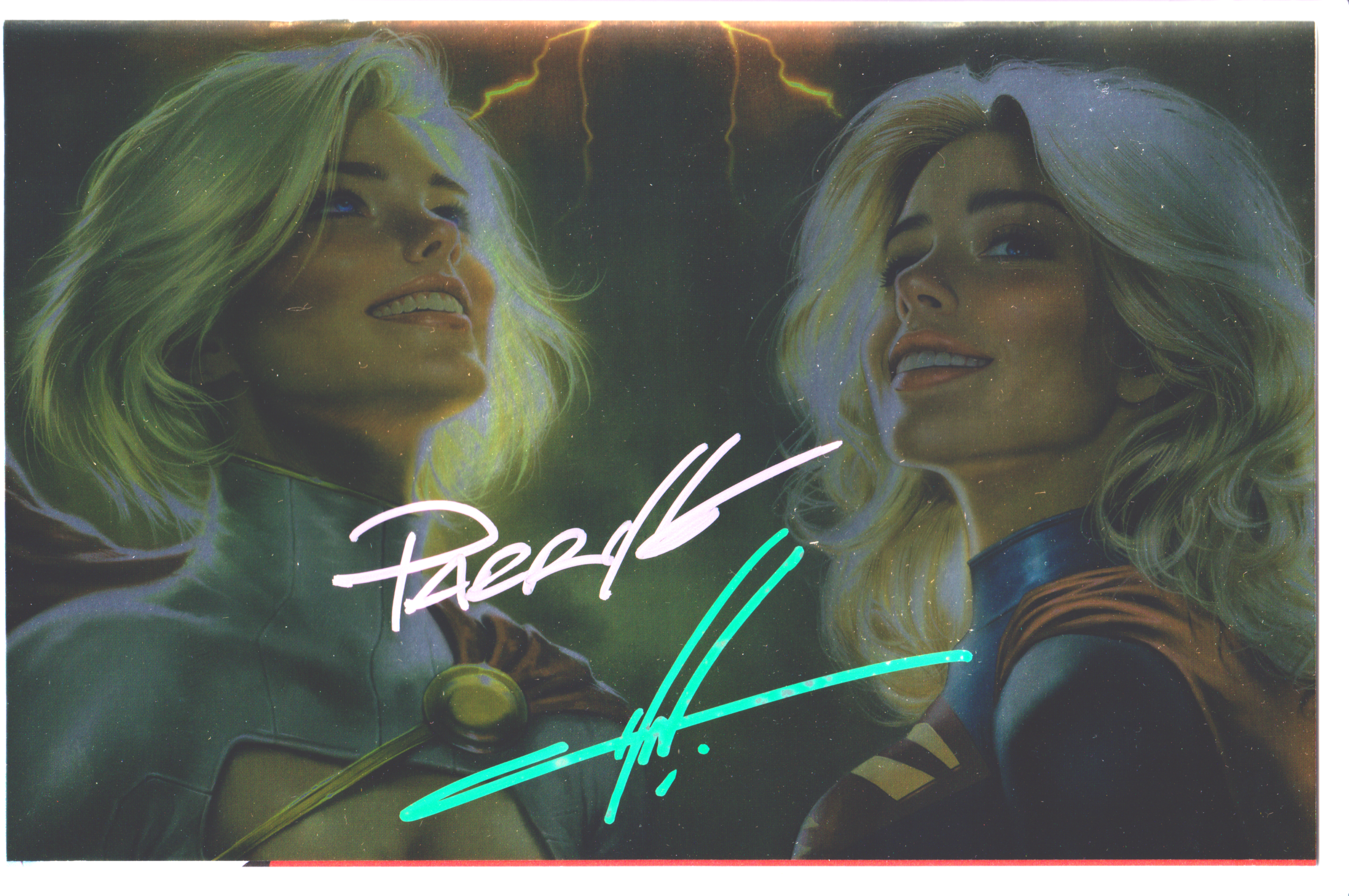 SUPERGIRL #3 CARLA COHEN & LUCIO PARRILLO FOIL SIGNED EXCLUSIVE