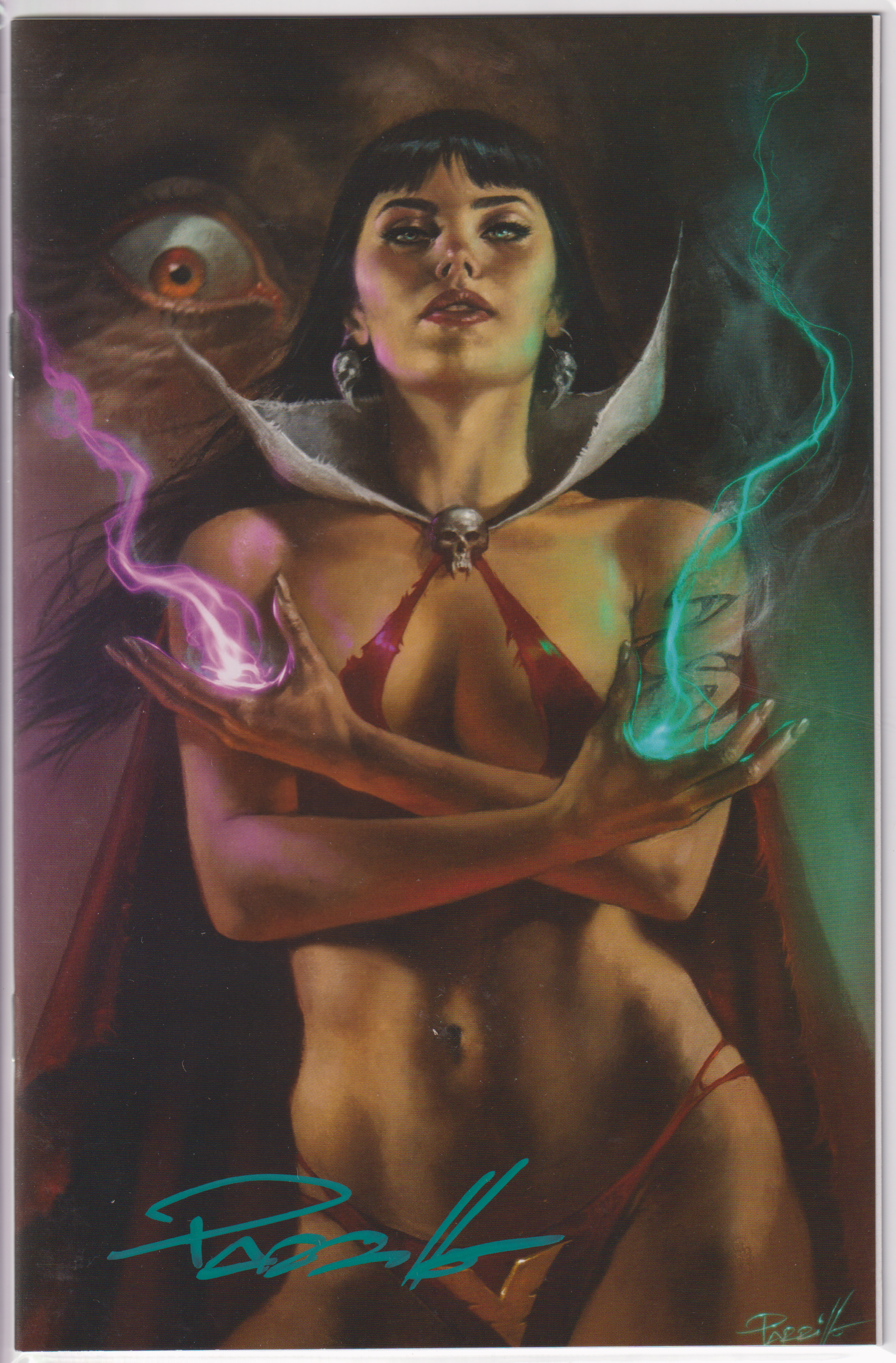 VAMPIRELLA #5 LUCIO PARRILLO SIGNED LIMITED VIRGIN