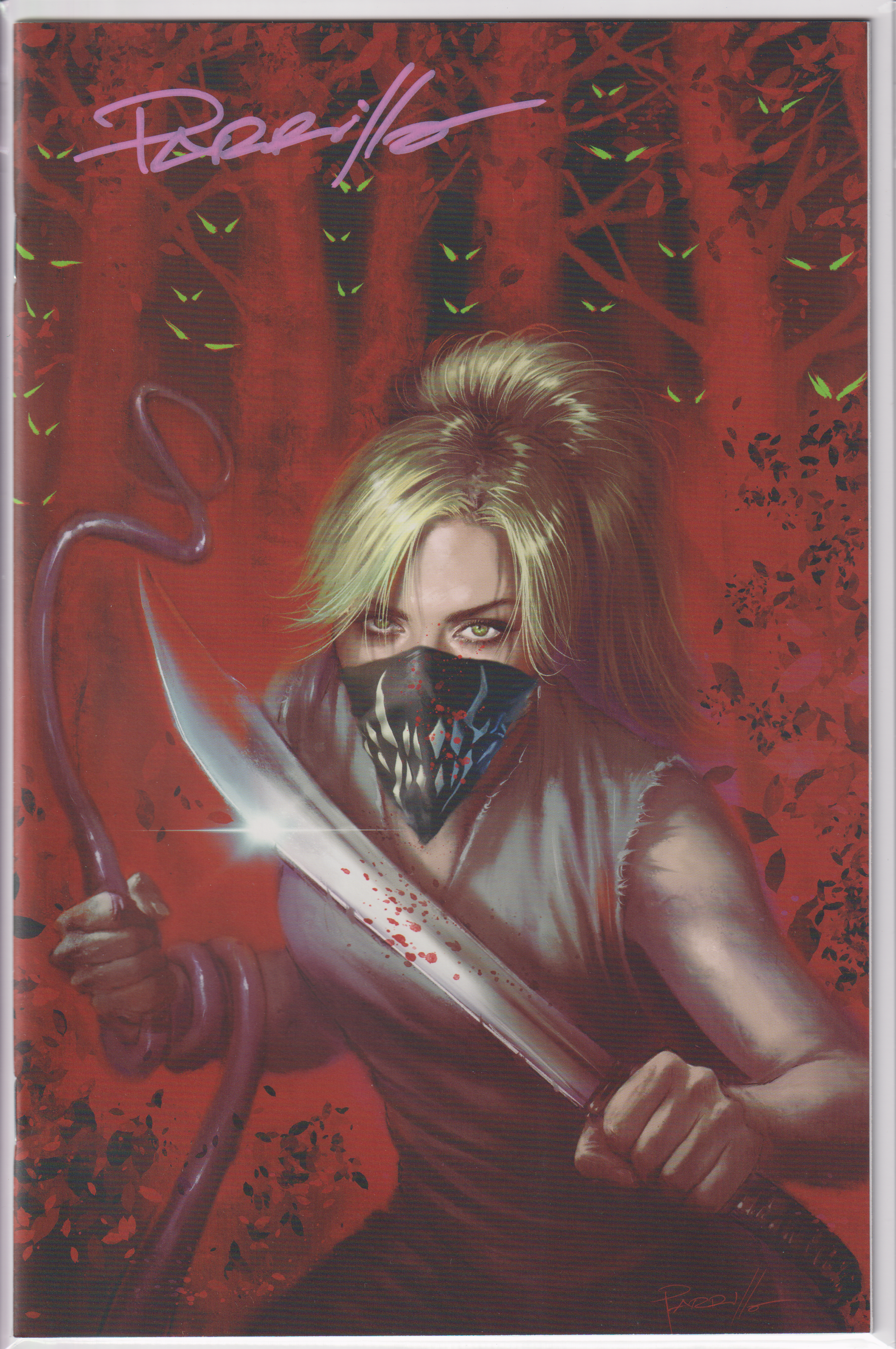 SOMETHING IS KILLING THE CHILDREN #21 LUCIO PARRILLO SIGNED RED VIRGIN EXCLUSIVE