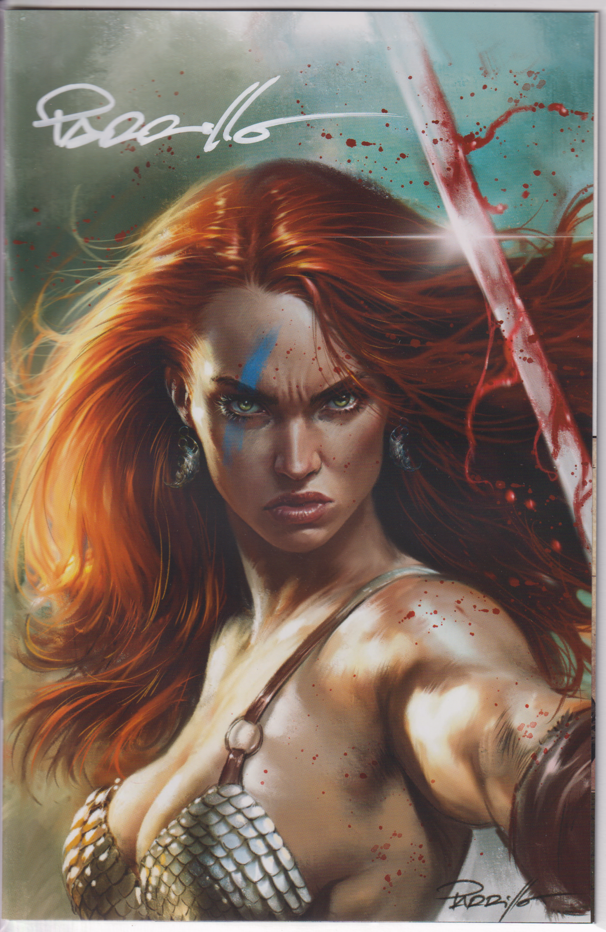 RED SONJA #4 LUCIO PARRILLO SIGNED LIMITED VIRGIN