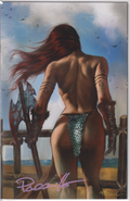 UNBREAKABLE RED SONJA #3 LUCIO PARRILLO SIGNED LIMITED VIRGIN