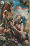 G'NORTS SWIMSUIT EDITION HARLEY QUINN & POISON IVY #1 LUCIO PARRILLO SIGNED VIRGIN EXCLUSIVE