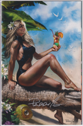 MARVEL SWIMSUIT SPECIAL #1 LUCIO PARRILLO SIGNED SDCC VIRGIN EXCLUSIVE
