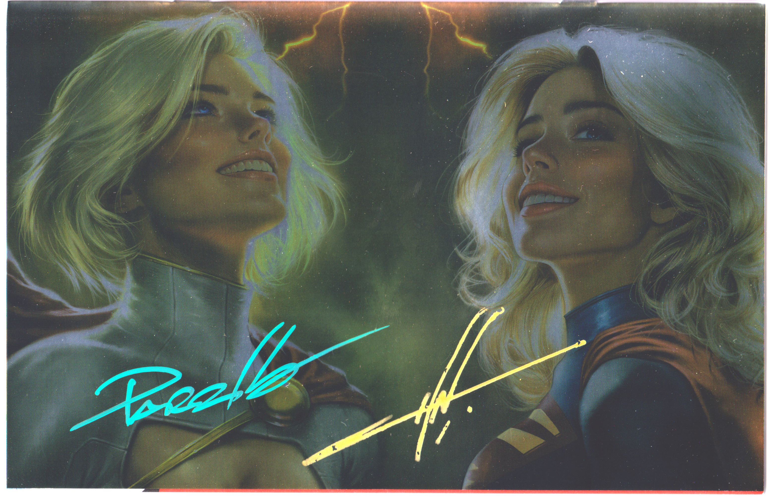 SUPERGIRL #3 CARLA COHEN & LUCIO PARRILLO FOIL SIGNED EXCLUSIVE