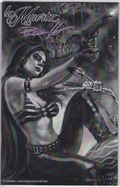 LA MUERTA NEMESIS #1 SIGNED LUCIO PARRILLO ULTRA B/W EDITION