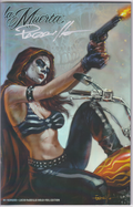 LA MUERTA NEMESIS #1 SIGNED LUCIO PARRILLO ULTRA HOLOFOIL EDITION