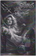 LADY SATANUS #1 SIGNED LUCIO PARRILLO LEGEND B/W EDITION