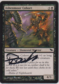 MAGIC THE GATHERING - ASHENMOOR COHORT SIGNED LUCIO PARRILLO CARD