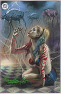 G'NORTS SWIMSUIT EDITION HARLEY QUINN #1 LUCIO PARRILLO SIGNED MEGA 2026 VIRGIN EXCLUSIVE
