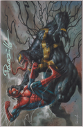 AMAZING SPIDER-MAN / VENOM #1 LUCIO PARRILLO SIGNED VIRGIN EXCLUSIVE