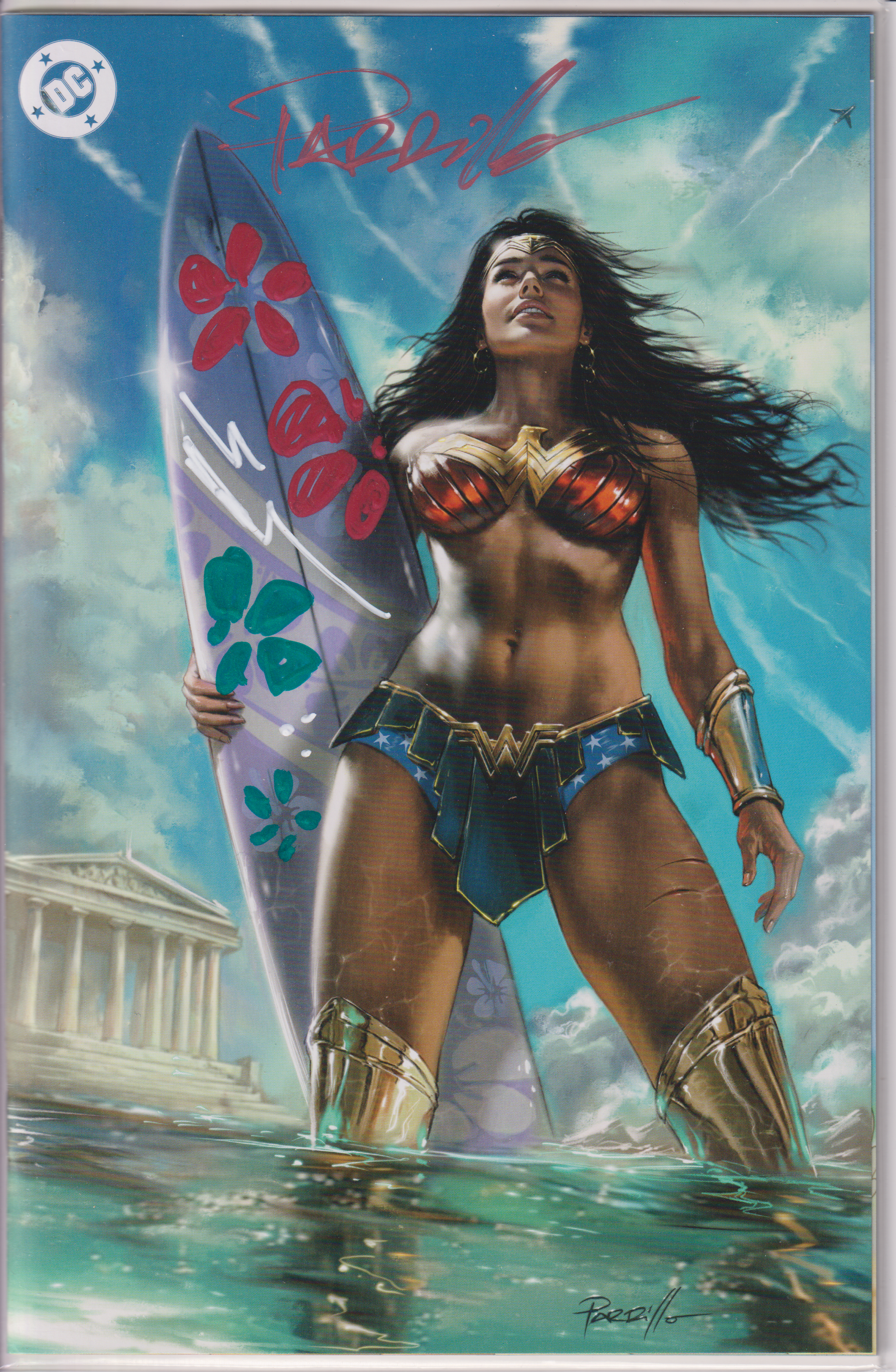 G'NORTS SWIMSUIT EDITION WONDERWAVE #1 LUCIO PARRILLO REMARQUED VIRGIN EXCLUSIVE