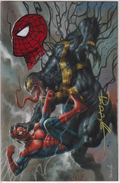 AMAZING SPIDER-MAN / VENOM #1 LUCIO PARRILLO SKETCHED VIRGIN EXCLUSIVE