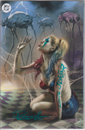 G'NORTS SWIMSUIT EDITION HARLEY QUINN #1 LUCIO PARRILLO REMARQUED MEGA 2026 VIRGIN EXCLUSIVE