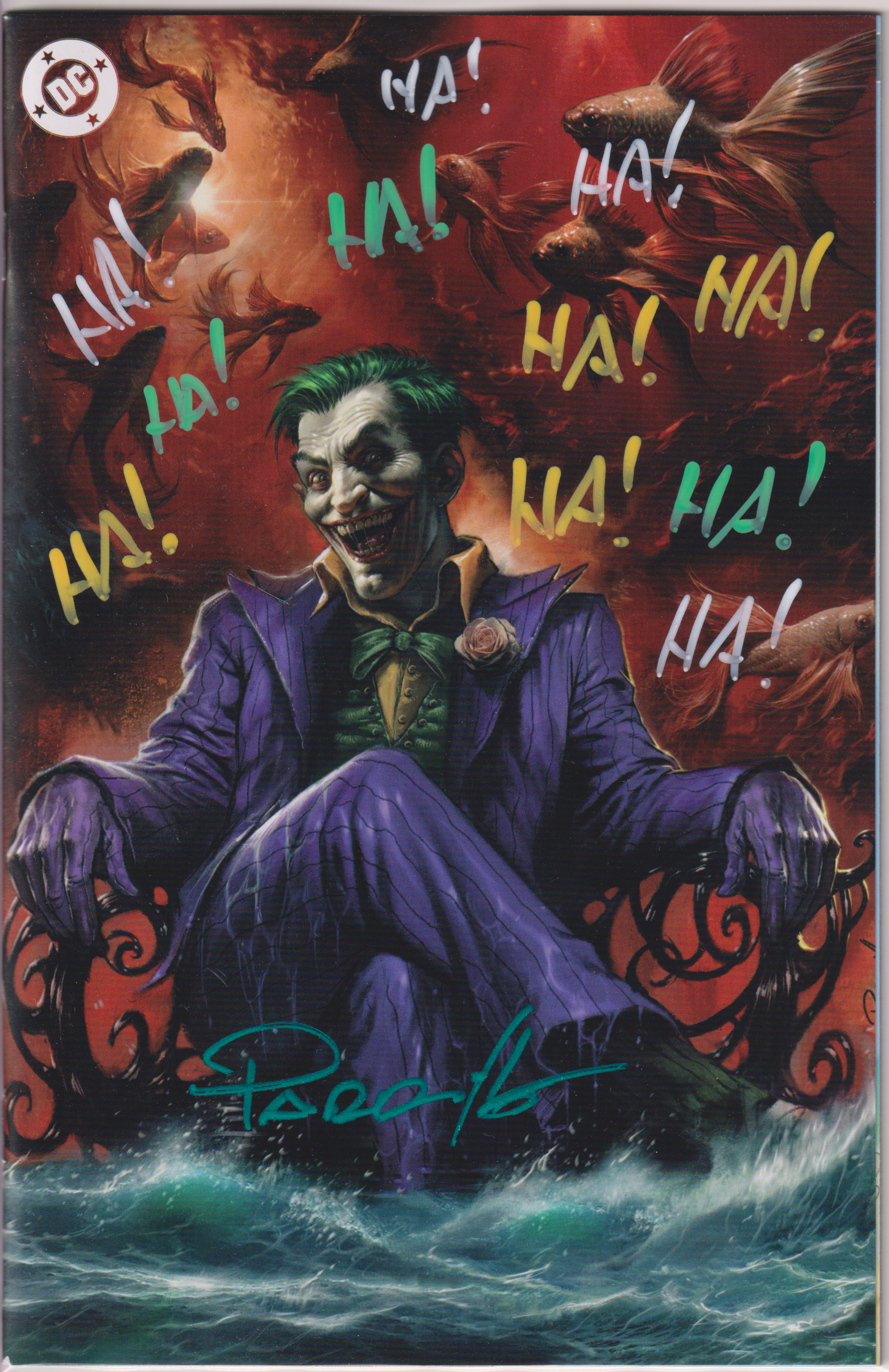 G'NORTS SWIMSUIT EDITION JOKER #1 LUCIO PARRILLO HAHA REMARQUE MEGA 2026 VIRGIN EXCLUSIVE Haha remark