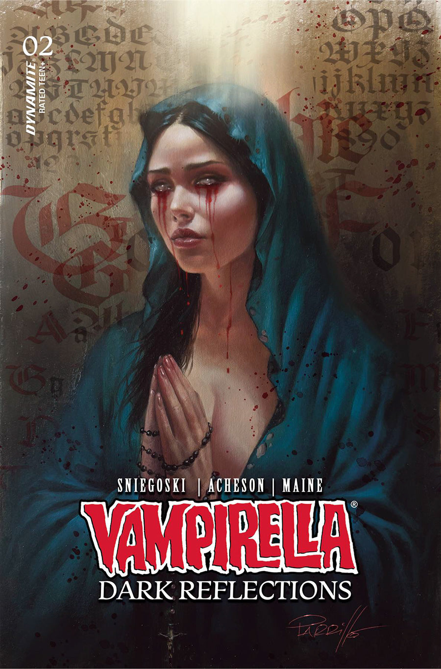 VAMPIRELLA DARK REFLECTIONS #2 LUCIO PARRILLO SIGNED VARIANT