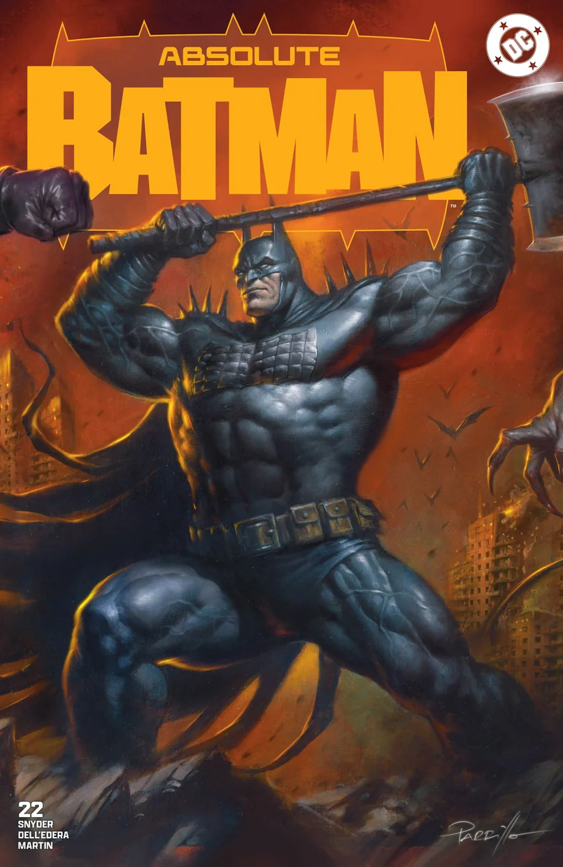 ABSOLUTE BATMAN #22 LUCIO PARRILLO SIGNED EXCLUSIVE