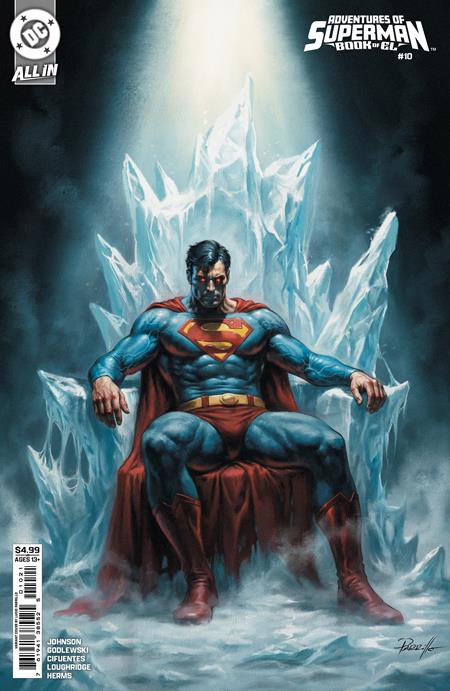 ADVENTURES OF SUPERMAN BOOK OF EL #10 LUCIO PARRILLO SIGNED VARIANT