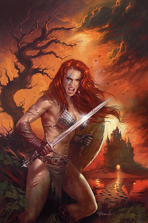 RED SONJA #18 LUCIO PARRILLO SIGNED LIMITED VIRGIN