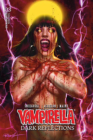 VAMPIRELLA DARK REFLECTIONS #3 LUCIO PARRILLO SIGNED VARIANT