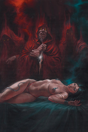 VAMPIRELLA #4 LUCIO PARRILLO SIGNED LIMITED VIRGIN