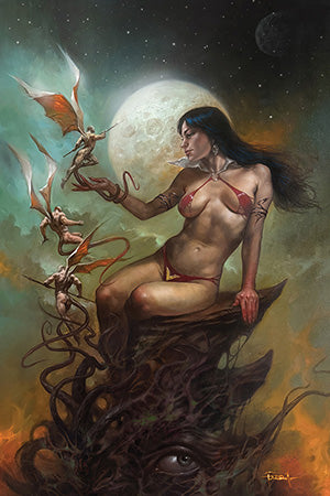 VAMPIRELLA #2 LUCIO PARRILLO SIGNED LIMITED VIRGIN
