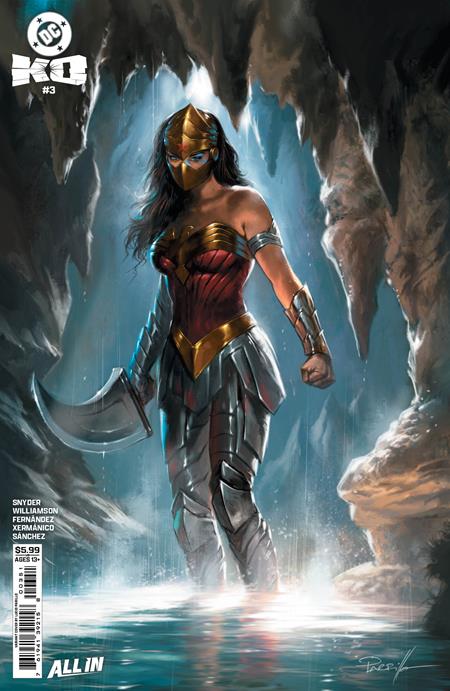 DC K.O #3 LUCIO PARRILLO SIGNED VARIANT
